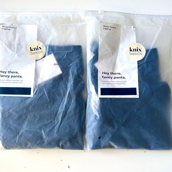 Set of 2- Brand New Knix Modal Pocket Leggings – Small – $55 for lot - Picture 2 of 8